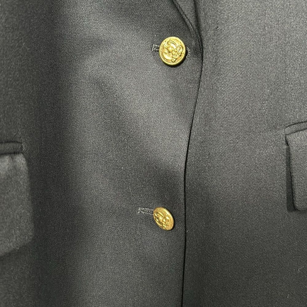 Marks & Spencer Dark Navy 100% Wool Single Breasted Blazer EUR 38 petite fit - Picture 5 of 16